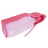 300ml Dog Water Bottle Automatic Hangable Pet Water Dispenser Bottle for Pet Dogs Cats Pink