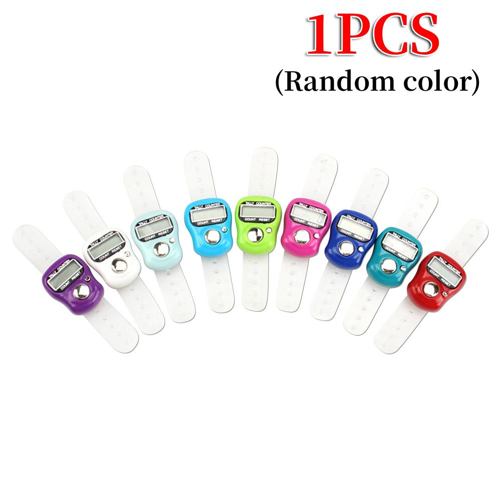 

Мини маркер петель и счетчик рядов ЖК-электронный цифровой счетчик для шитья вязания ткачества инструмент / случайный цвет