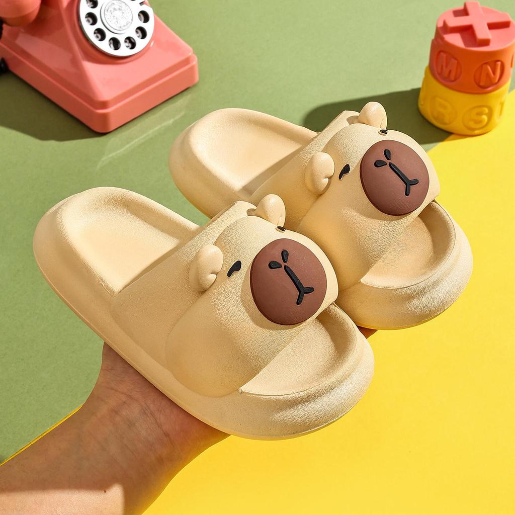 Kapibala Capybara Baby Slippers - Soft, Cute, Non-slip Sole, Perfect for All Seasons.