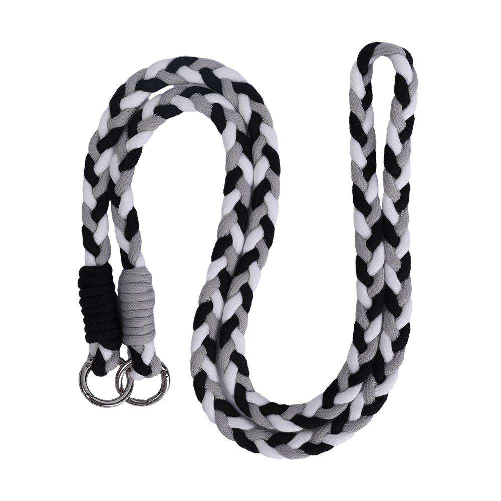 Braided Phone Lanyard Crossbody Phone Strap with Tether Tab Anti-lost Neck Wrist Hanging Rope Universal Mobile Phone Lanyards