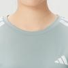 Adidas Sports Training Comfortable Breathable Sweat-Wicking Quick-Dry T-Shirt Women Tops KC7641