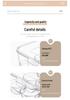 Egg Storage Box with Lid, Food-Grade Plastic, Kitchen Refrigerator Organizer