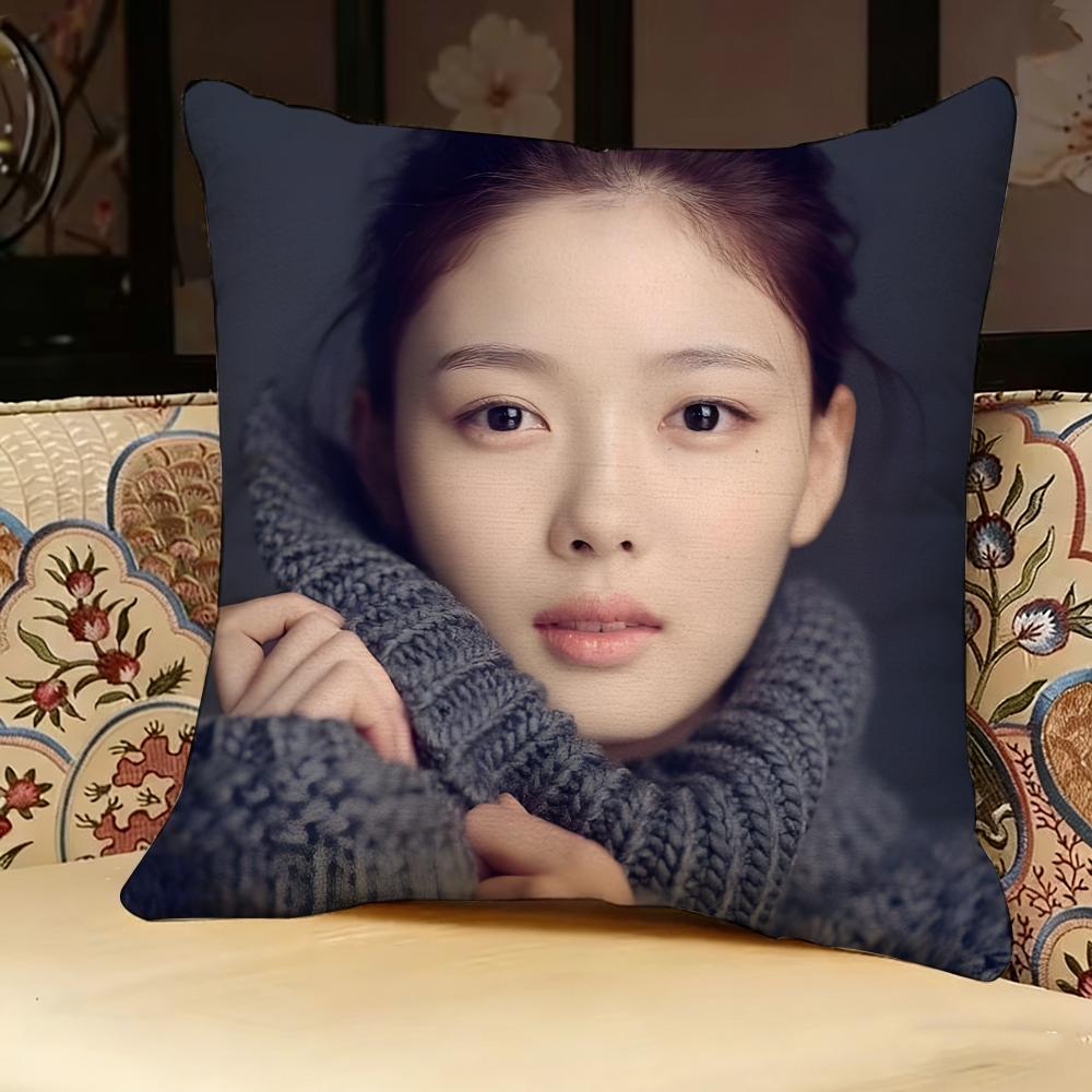Kim Y-yoo-jung Actor Pillow Case Pillowcase, Double-sided Printed, Sofa Cushion, Bedroom Headboard Pillow