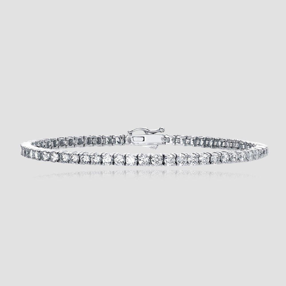3mm Prong Tennis Bracelet