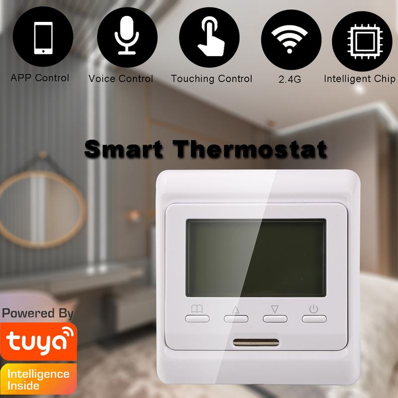 1PC Temperature Controller MINCO HEAT Programmable Tuya Smart WiFi Thermostat for Electric Floor/Water/Gas Boiler