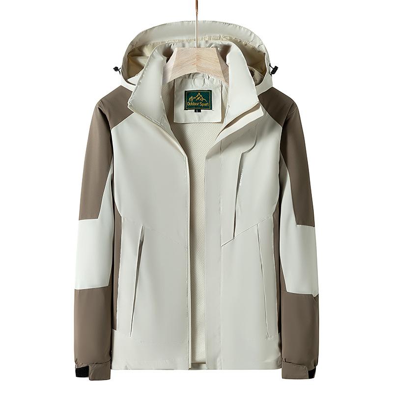 Frühling Neue Freizeitjacke Herren Frühlingstrend Wasserdichte Outdoorjacke Herrenbekleidung
