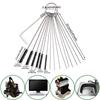 MOACCE 3 Sets Carburetor 16 Piece Tool Set 6 Wire Brushes 9 Cleaning