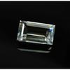 8.23 Ct Natural Sapphire WHITE Emerald Cut Pendant Loose Gemstone CERTIFIED Az-2389494