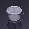 Biaoxing Disposable Round Transparent Plastic Bowl with Lid