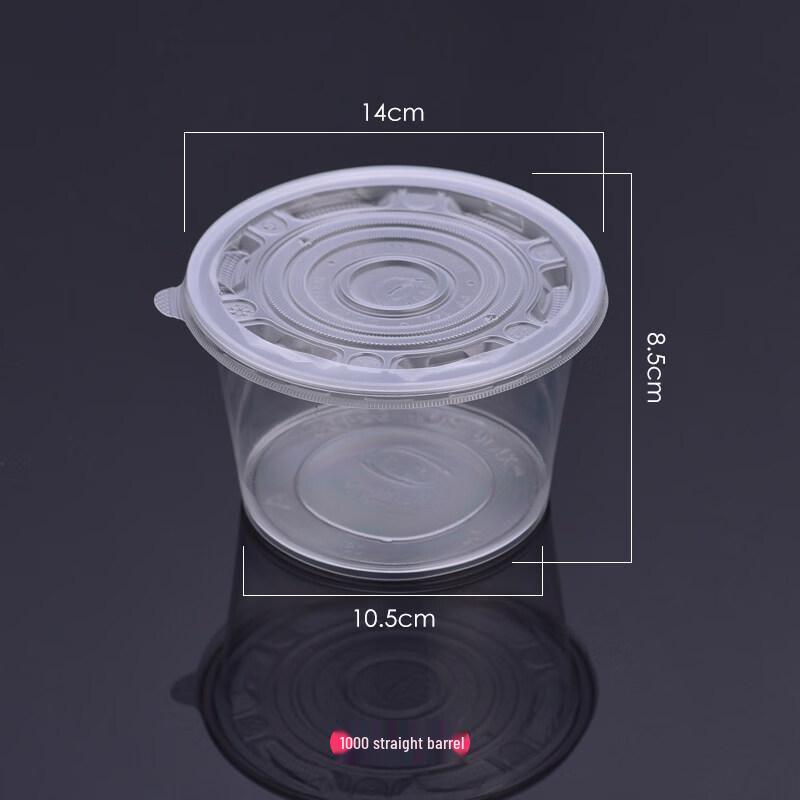 Star Transparent Round Disposable Plastic Bowls