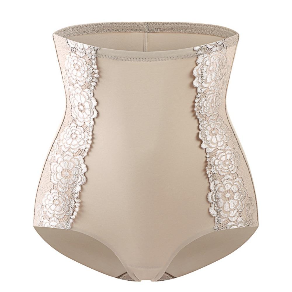 

Утягивающее белье для контроля живота, трусики с высокой талией для формирования фигуры, подтягивающие ягодицы, на каждый день L телесный