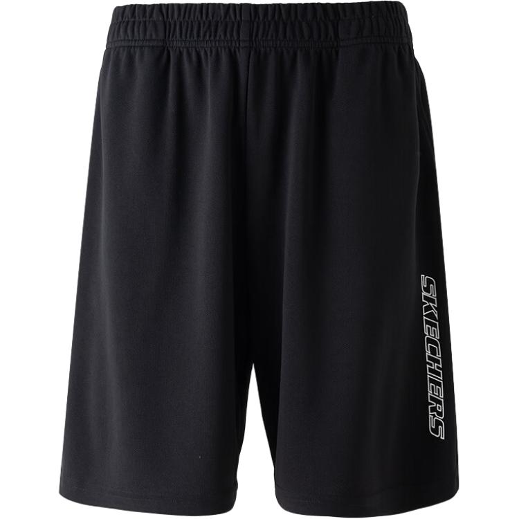 Skechers Comfortable Breathable Knitted Training Shorts Men shorts P226M207-03K8 S