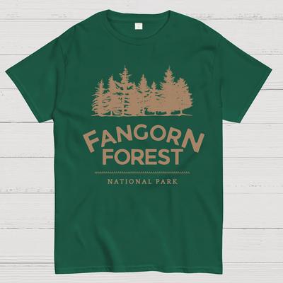 Forbidden Forest National Park 100% Cotton Summer Casual Cool Loose T-Shirt