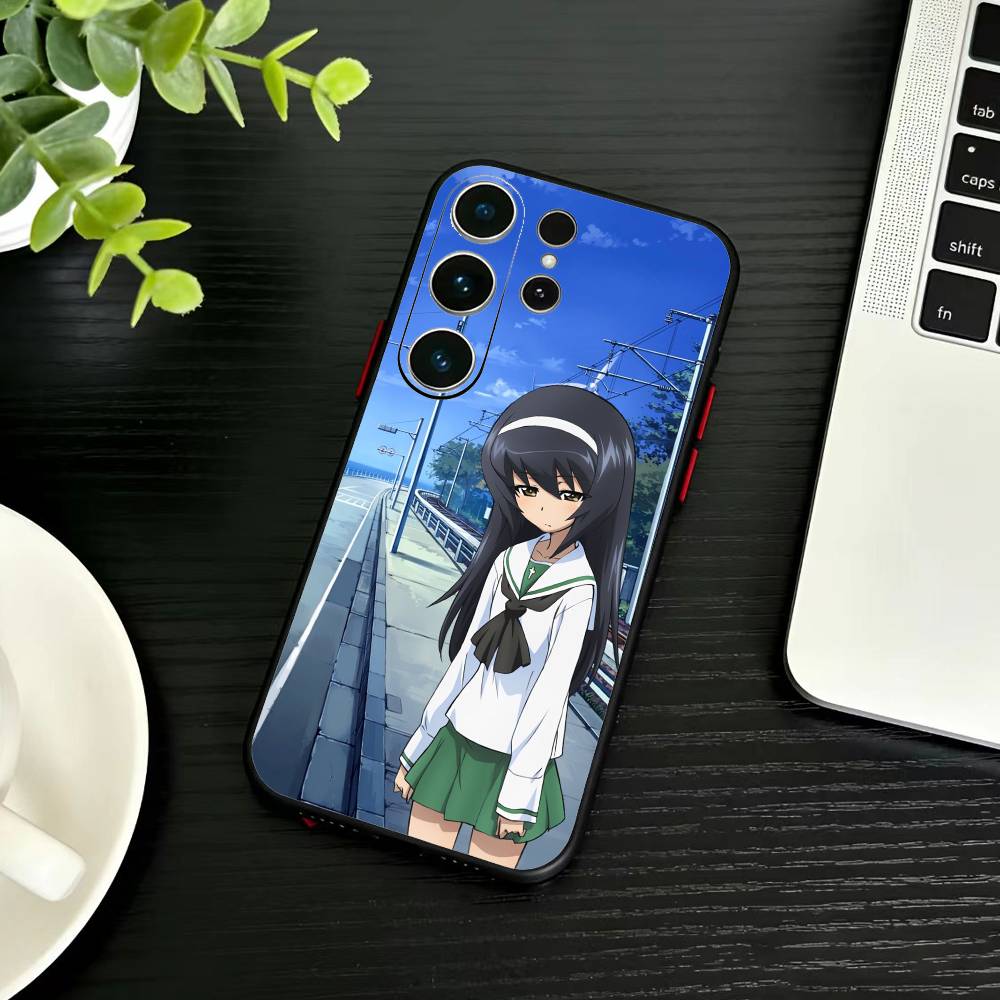 G-GIRLS F-Und P-PANZER Phone Case For Samsung S26,S25,S24,S23,S22,S21,S20,Ultra,Plus,FE Black Soft Cover