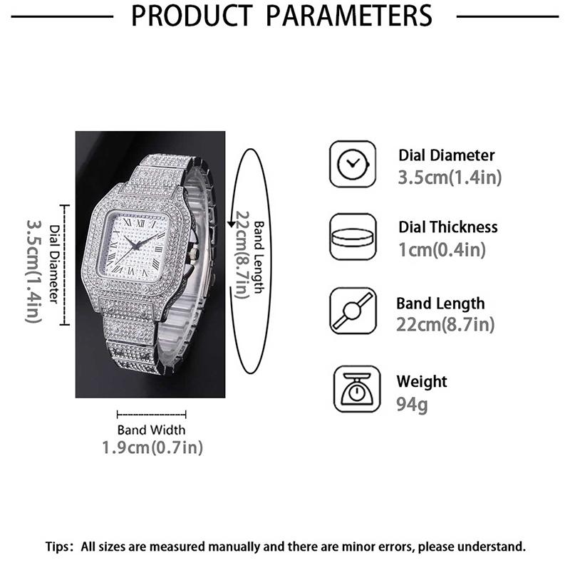 Mode Herren zierliche Edelstahl Uhren Luxus Silber Quarz Armbanduhr Männer Business Casual Uhr