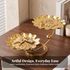 Leaf Tray with Stand Stylish Leaf-Shaped Versatile for Entry Table
