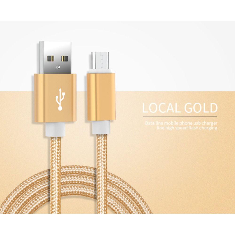 Nylon Thread USB-C Lead Braided USB C Cable Type-C Charging Cable for Samsung S9 S10 S20 + S23