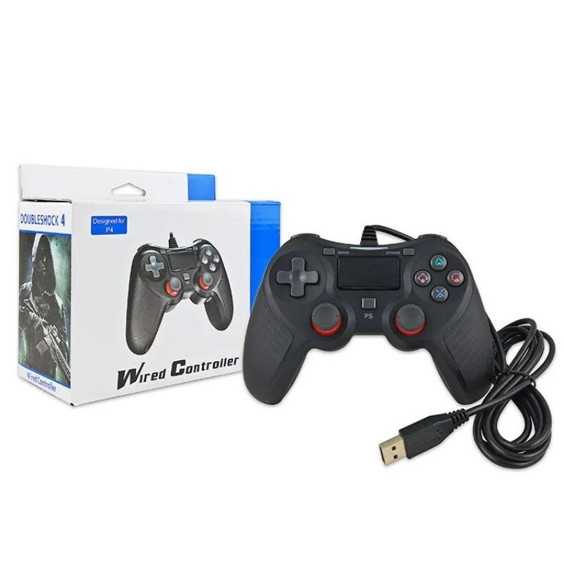 Wireless Command for Sony PS4, Dual Vibration Command and Shooting Button for PlayStation4 and Windows