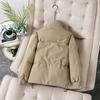 Women's Quilted Puffer Jacket Casual Baggy Zip Up Padded Down Coat Winter Thick Warm