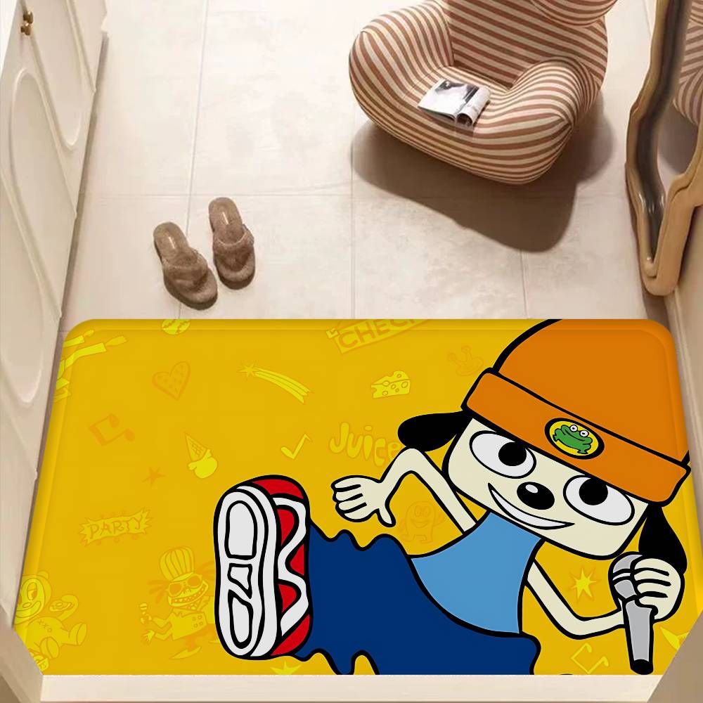 Rhythm Game PaRappa the Rapper Door Mat Nordic Style Bedroom Living Room Doormat Home Balcony Anti-Slip Alfombra