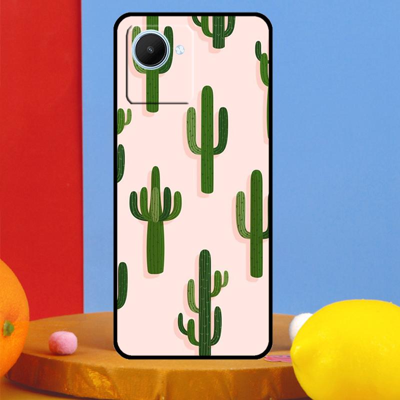 

Чехол Plant Cactus Для Realme 15 Pro 13 12 11 10 14 Pro Plus C65 C67 C63 C61 C55 C51 C53 C35 C75 GT6 GT7 Realme 15