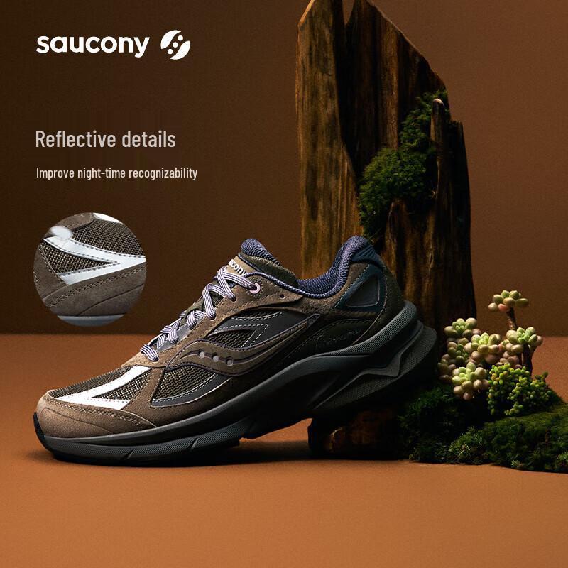 Saucony KINVARA PWR Unisex Retro Casual Cushioned Running Shoes