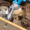 Fixing Bracket for Square Hole Drill Bit Adapter Compatible with Hand Electric Drills Aluminium Alloy Material