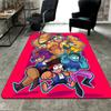 Funny School Theme Rug Floor Mat for Living Room or Bedroom Soft and Comfortable Carpet a Gift for Birthday and Holiday.ZFF0913214