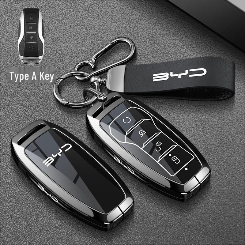 Luxuriöses Herren-Schlüsseletui für BYD Song Plus, Song LDMI/Max und Song Pro mit speziellem EV-Verschluss