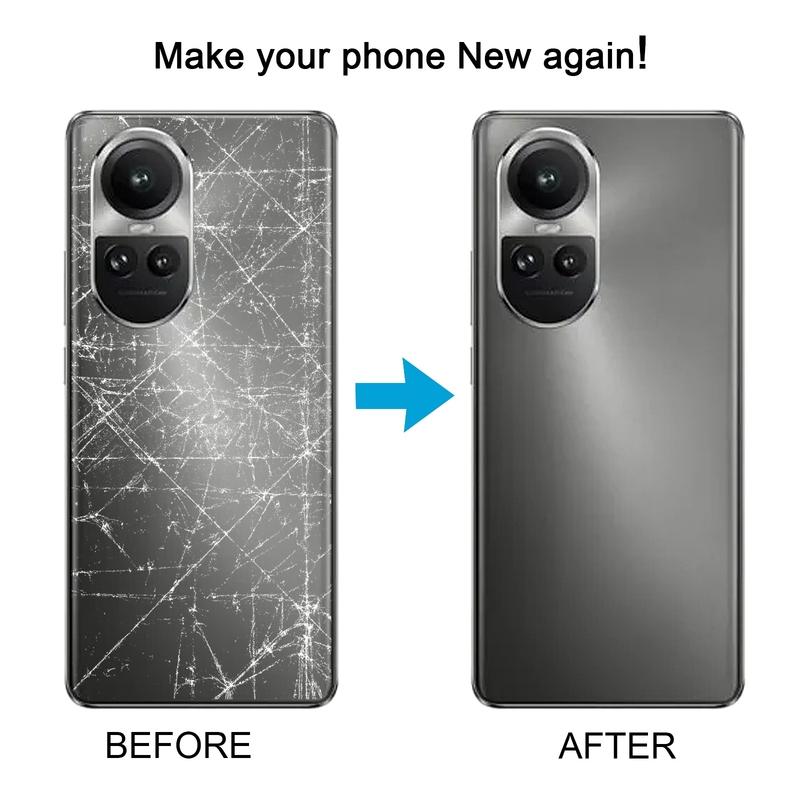 Battery Back Cover for OPPO Reno10 Global / Reno10 Pro Global with Camera Lens Cover