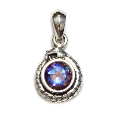 [goodvibrations] Snake Pendant, Silver, Women's & Men's, Good Vibrations