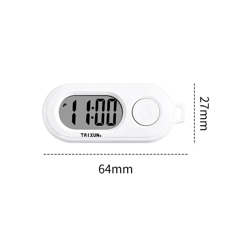 Přenosný mini stoper s LCD displejem na klíčenku - Vhodný pro různé scénáře | Víceúčelový doplněk