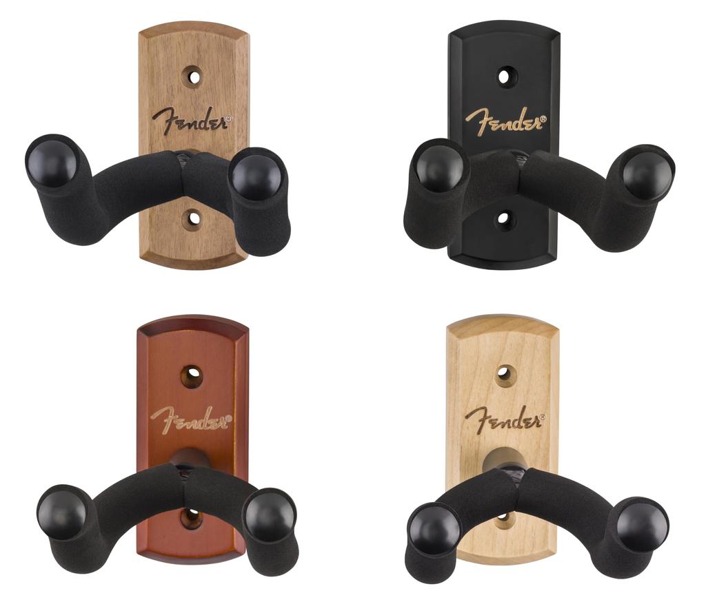 Fender Essentials Guitar Wall Black Hanger,