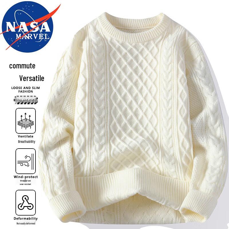 

NASA MARVEL Men s Loose Fit Pullover Sweater 3XL