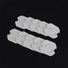 10Pcs EU Power Socket Electrical Outlet Baby Child Safety Guard Protection Anti Electric Shock Plugs Protector Rotate Cover