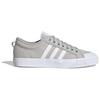 Adidas Originals Nizza Comfortable Versatile Classic Shock Absorbing Durable Low-Top Skate Shoes Unisex Skate Shoes Gray HQ8526