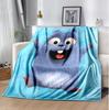 Grizzly Lemmings Flanelldecke Weich Warm Ganzjahresdecke, Design für Camping, Autoreisen, Wandern Sofa, Bett, Büro Perfektes Geschenk für Partys