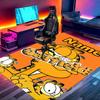 Custom Name Personalized Garfield Print Carpet, Versatile Home Decor Rug, for Playroom, Apartment, Balcony, Entryway, Hallway Gift