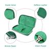 Handmade Genuine Leather 2 Slots Watch Case for Women Zipper Men Watch Storage Pouch Watch Collection Display Box Travel Watch Bags