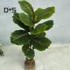 1 Pc Faux Silk Flower No Withering Artificial Leaf Vivid Table Centerpieces Simulation Plant Home Decor