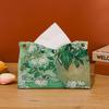 Luxury Van Gogh Rose Oil Painting Tissue Box
