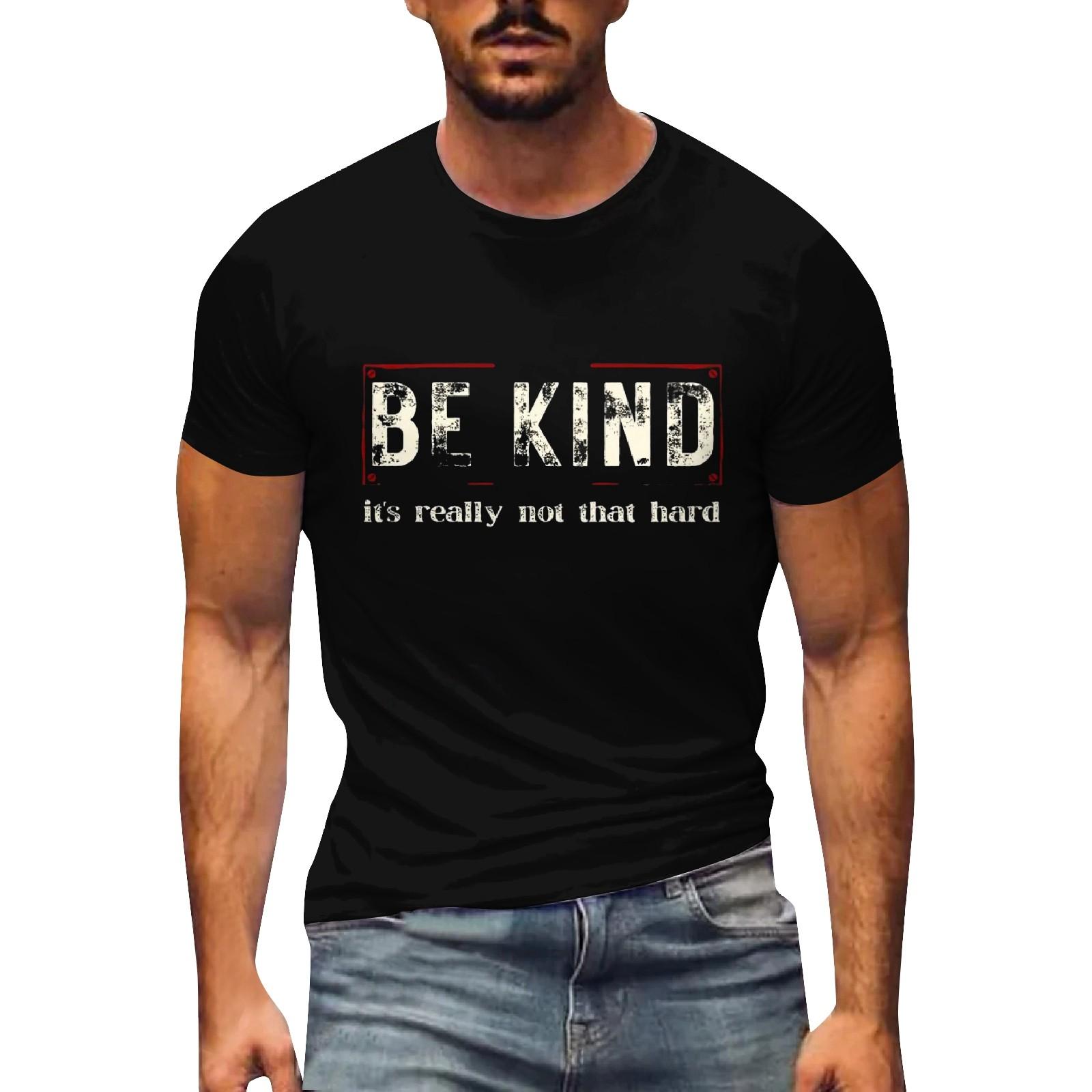 

Мужская футболка с графическим текстом Pool3D печать Уличная повседневная одежда с короткими рукавами и принтом Базовая одежда L чёрный