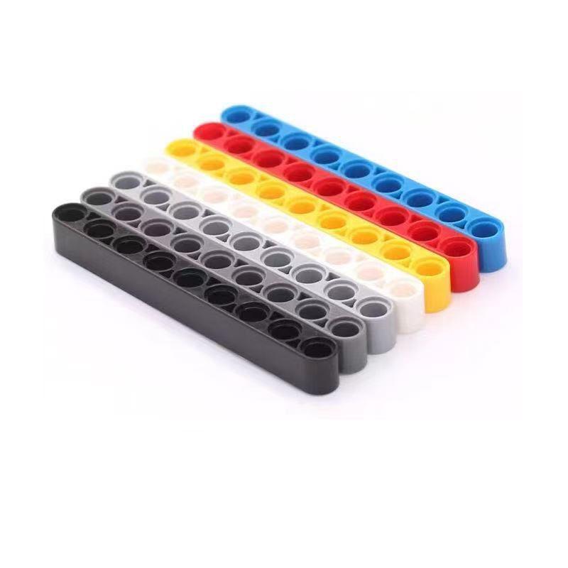 

Non-Toxic 50G/20Pcs 40490 Liftarm Thick 1X9 Building Blocks Kit High-Tech Board Bricks Particle Puzzle Diy Toys Children Birthday Kid Gift 50g--20pcs