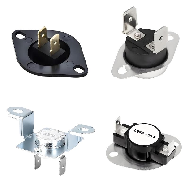 

Energy Efficient Metal Dryer Thermostat Metal Texture for Dryers Reduces Power Consumption Ensures Safe Operation 1