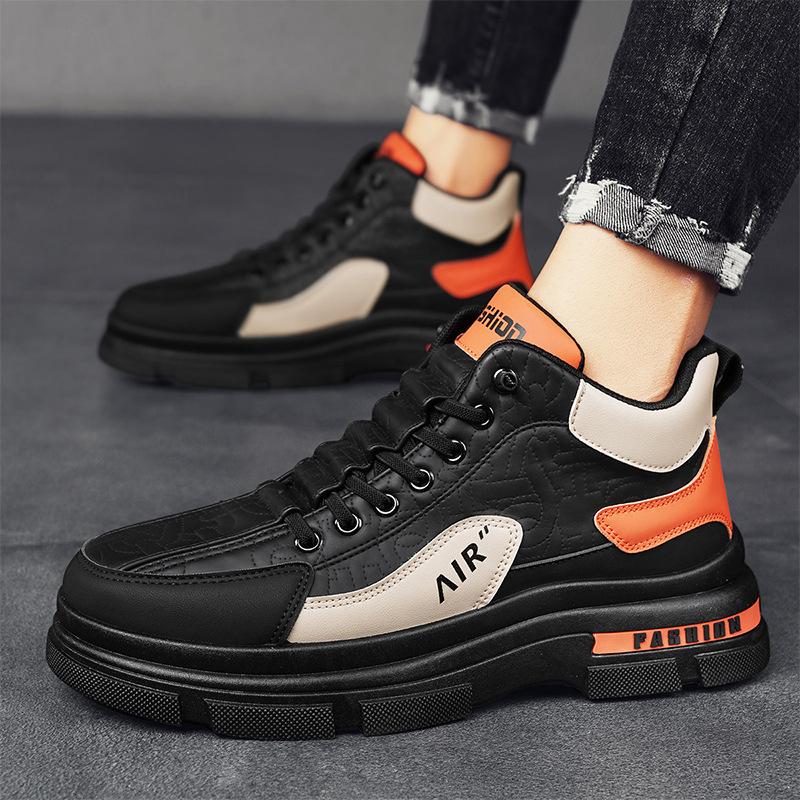 Men's shoes Martin boots spring and summer new men's tooling shoes outdoor platform labor shoes sports and leisure mountaineering shoes