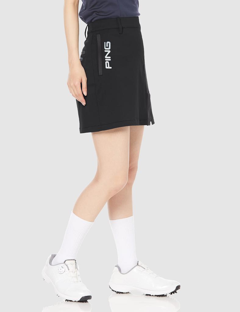 Jupe et Golf M [Pin Apparel] Femme (Stretch omnidirectionnel/évacuation de l'humidité à séchage rapide) / / 622-3134100 010_Noir