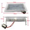LED License Plate Light Number Plate Lamp For Opel Astra G 1998-2004 Hatch /Saloon only