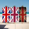 Pattern V-Vintage U-Uk F-Flag Towel Microfiber Beach Towel, Quick-Dry, Sand-Free, Ultra-Fine Fiber, Super Soft.