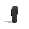 adidas Neo Adilette Comfort Adj Gul Korskärning Svart Vit Unisex Tofflor 'Svart Vit' FY3037