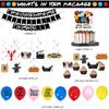 Friends Birthday Decorations, Friend TV Show Birthday Party Decorations, The One Where Turns Banner Hanging Swirl Balloon Cake Cupcake Topper for TV